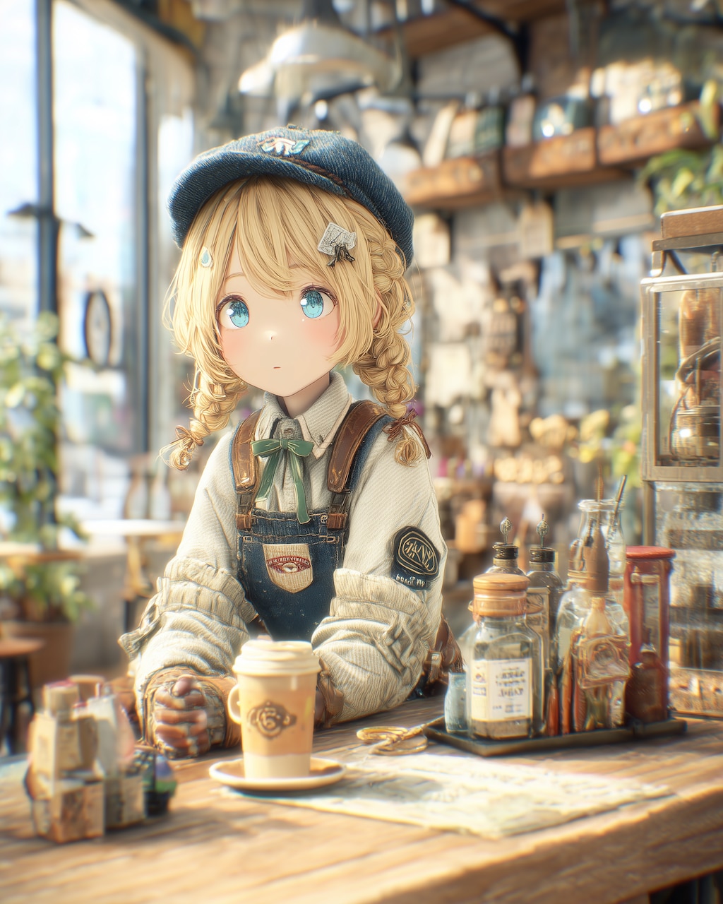 紙ひこうき、コーヒーの香りにまぎれて