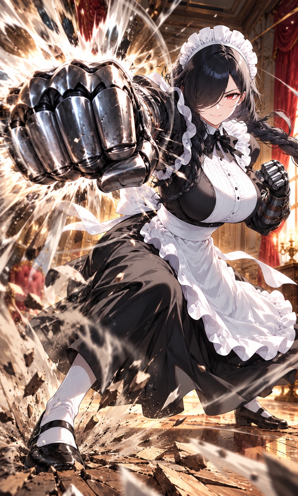 武闘派お姉さんメイド | の人気AIイラスト・グラビア