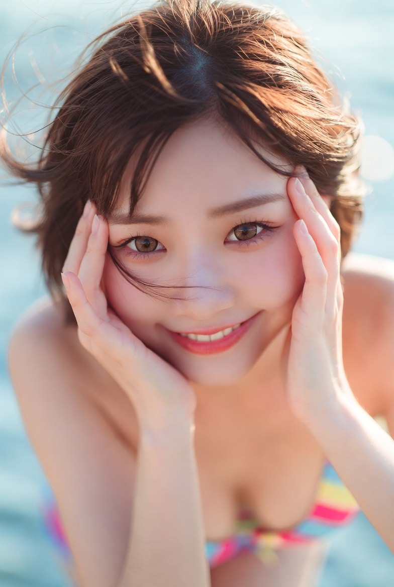 水着少女