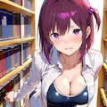 み、見過ぎですっ//// 2枚目