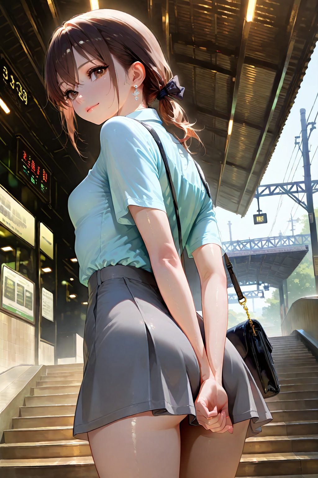 歩美 OL ver. (14) | の人気AIイラスト・グラビア