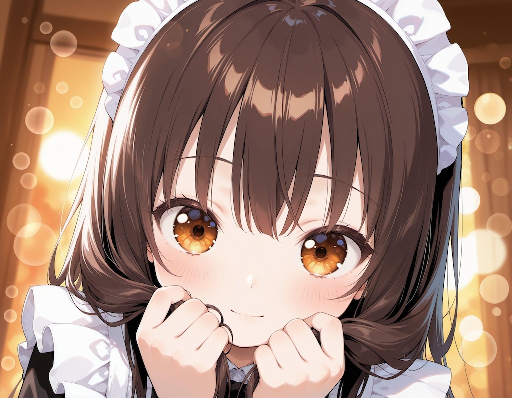 はにかみメイドさん