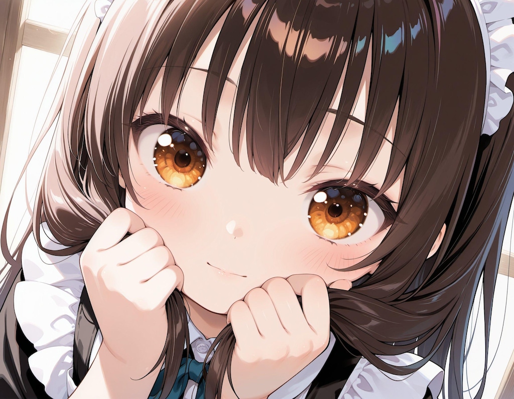 はにかみメイドさん