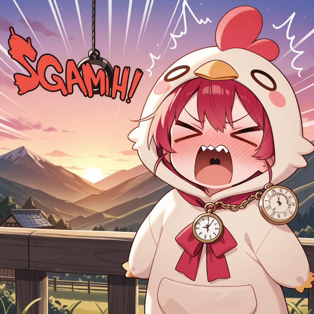 こけこっこぉぉぉぉ～っ！！！！