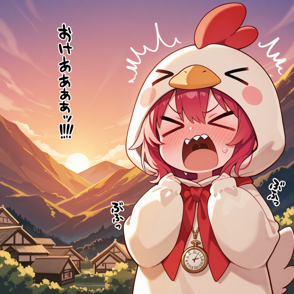 こけこっこぉぉぉぉ～っ！！！！