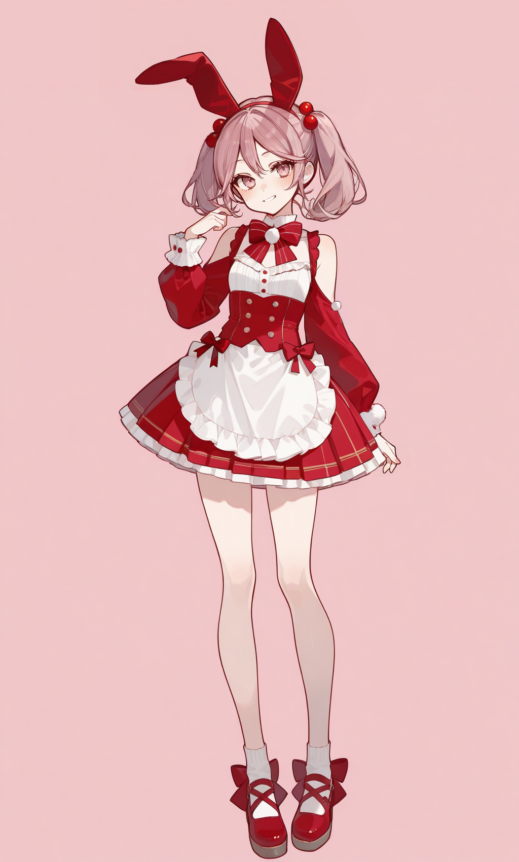 さざなみサンタバニー | の人気AIイラスト・グラビア