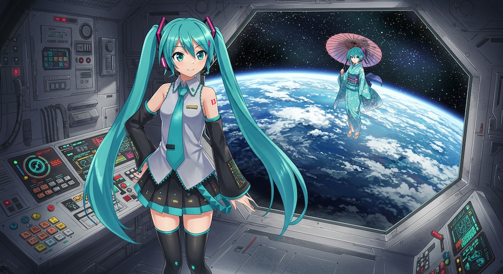 プロンプト借りて再現シリーズ　　さらにリメイク版