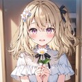 「娘から母親へ日頃の感謝の意を込めた花束を贈っている」 2枚目