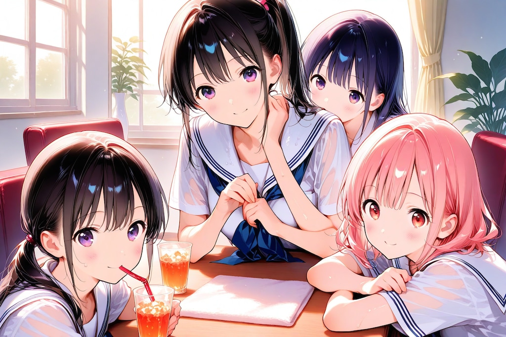 ストローと午後の魔法