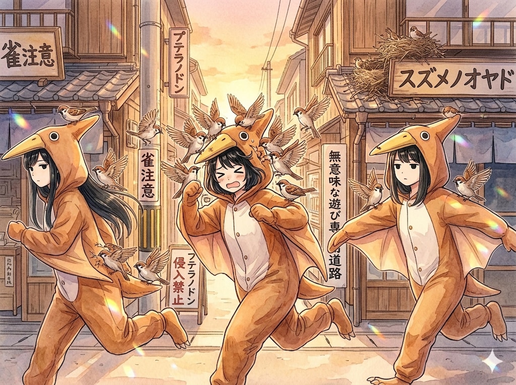 わしゃプテラノドンやぞ！！