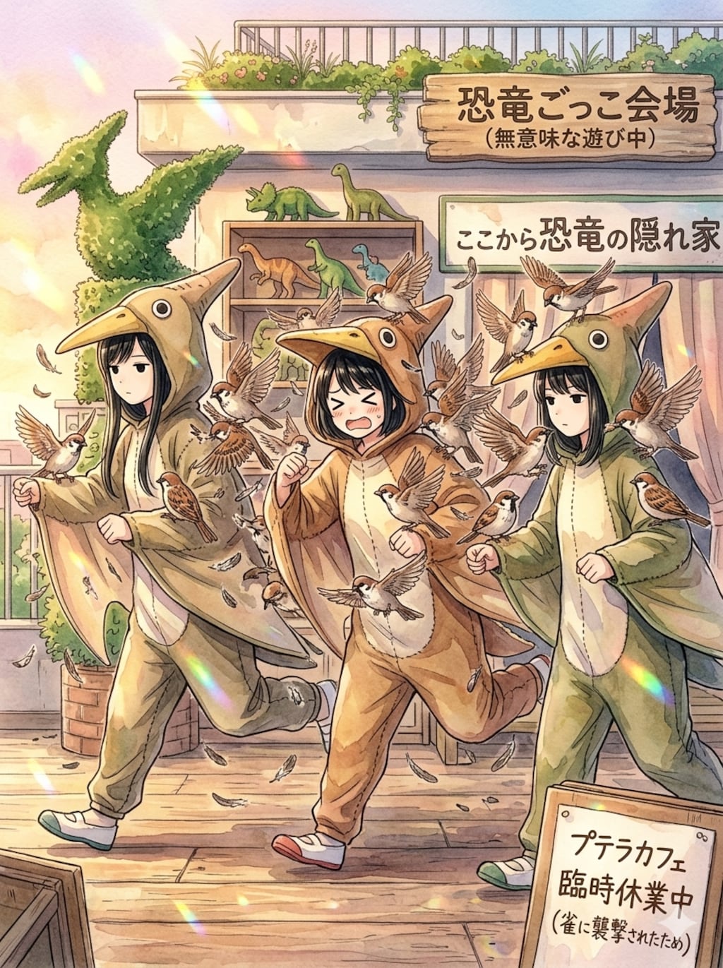 わしゃプテラノドンやぞ！！