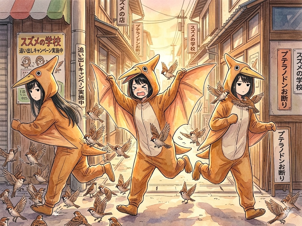 わしゃプテラノドンやぞ！！