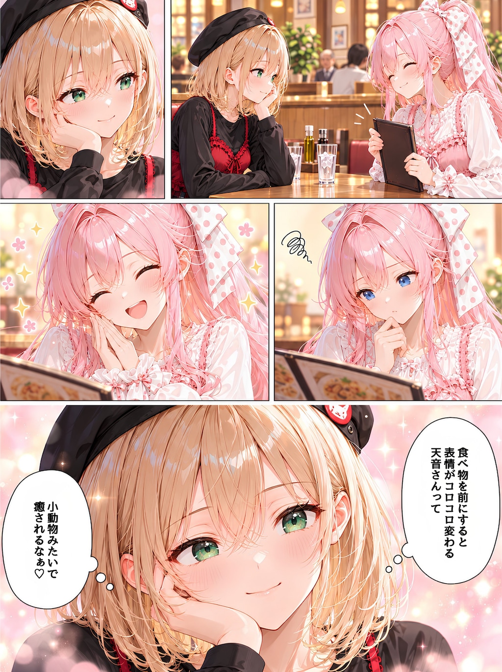 見ているだけで♡