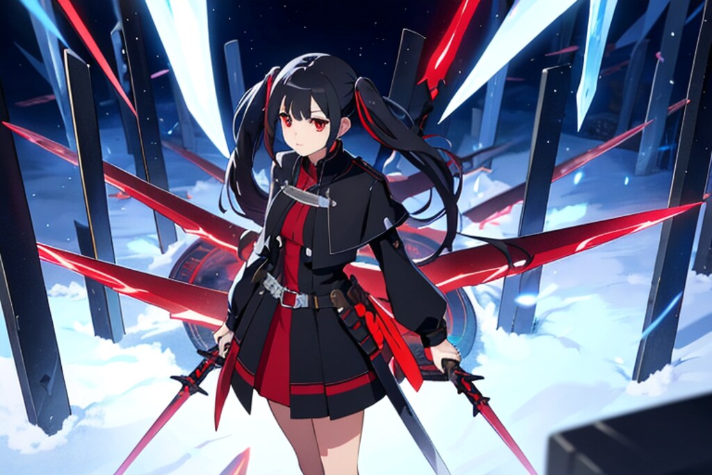 20230920_黒髪レザードレス(奥義)