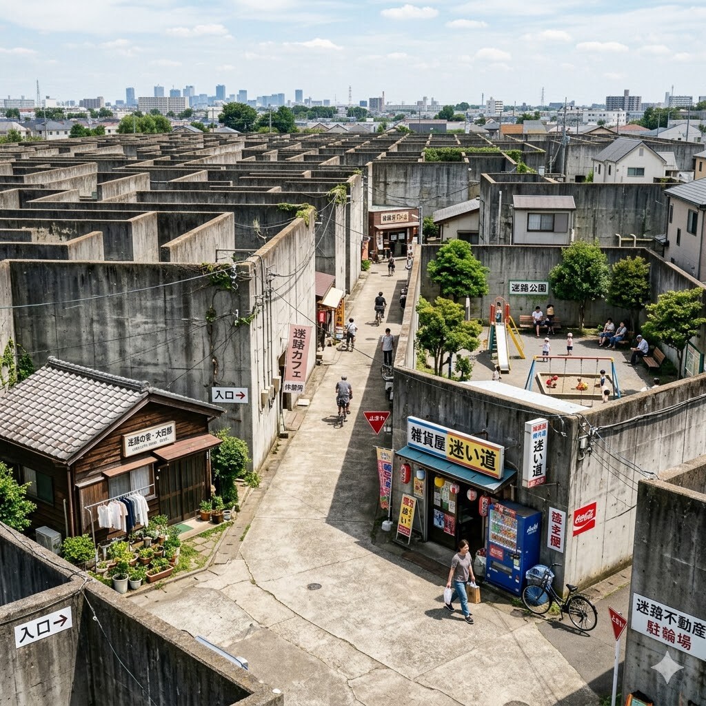 迷路の町 | の人気AIイラスト・グラビア