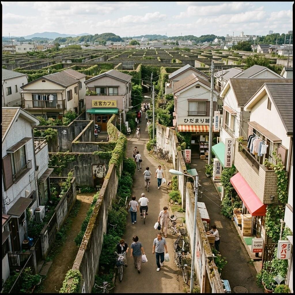 迷路の町