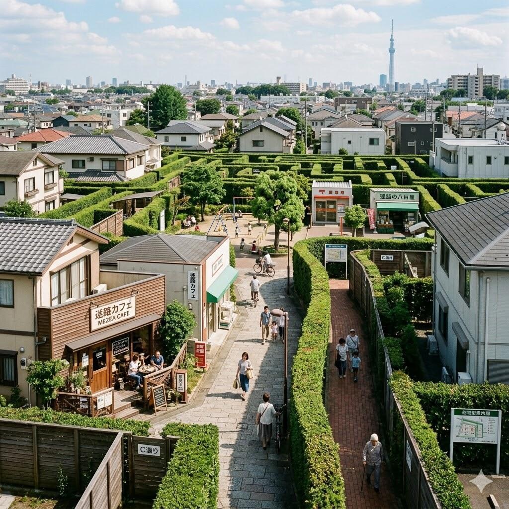 迷路の町