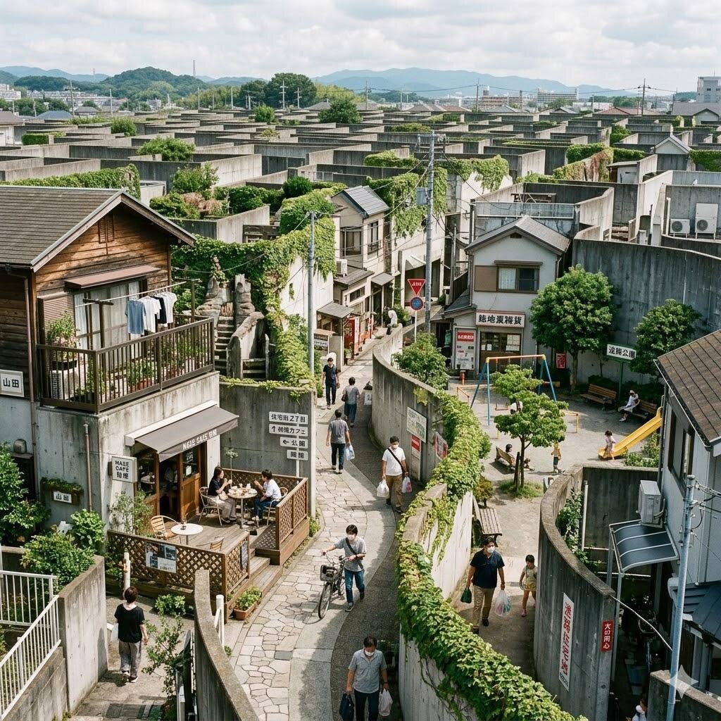 迷路の町