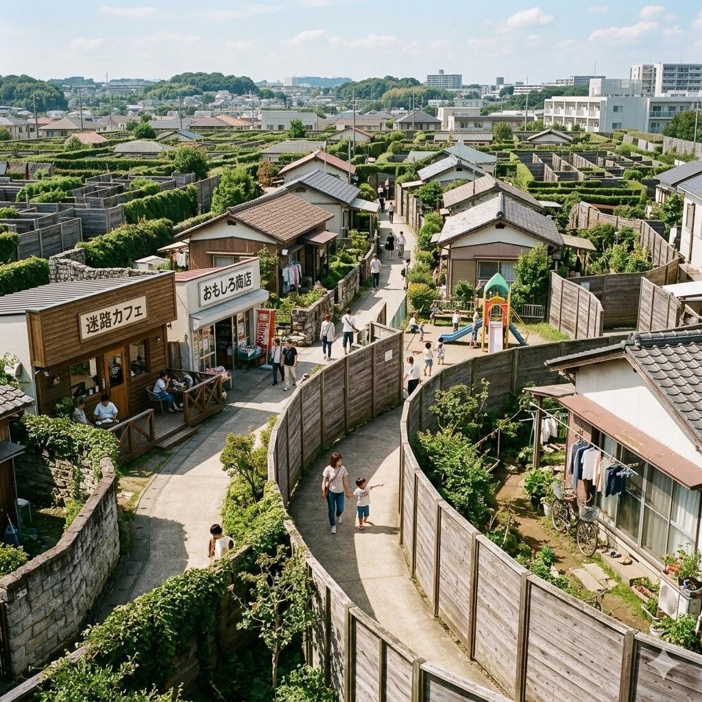 迷路の町