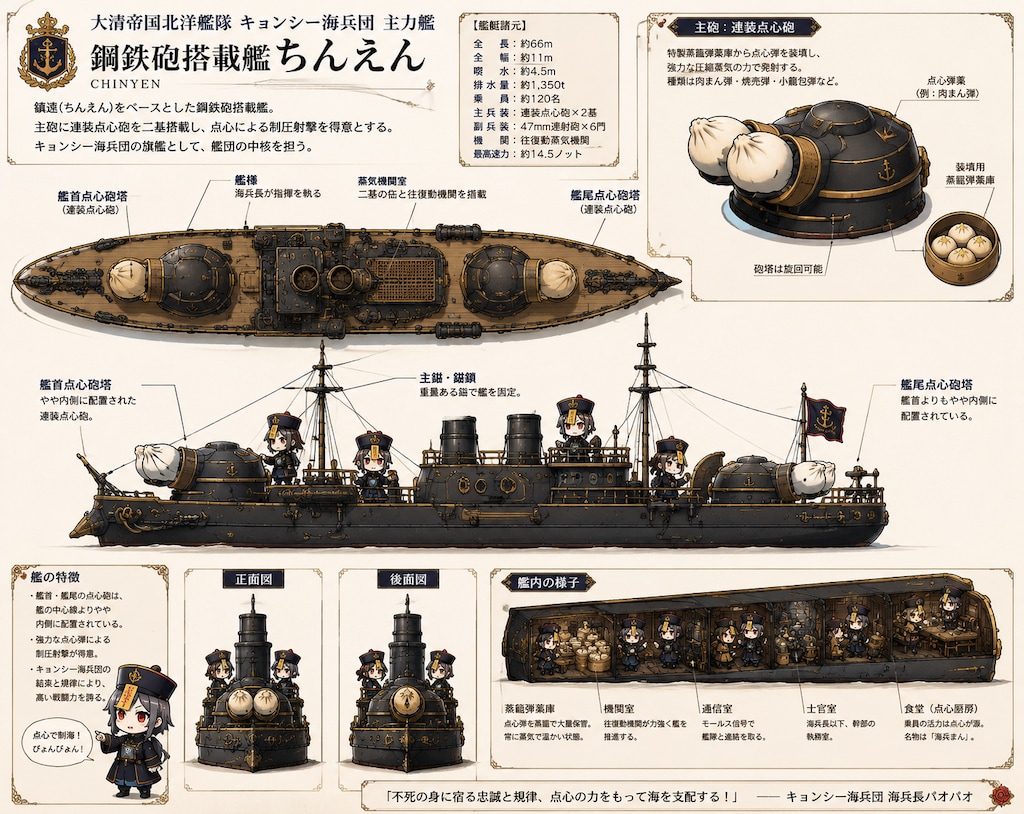 聖薔薇学園編〜鋼鉄砲搭載艦ちんえん〜