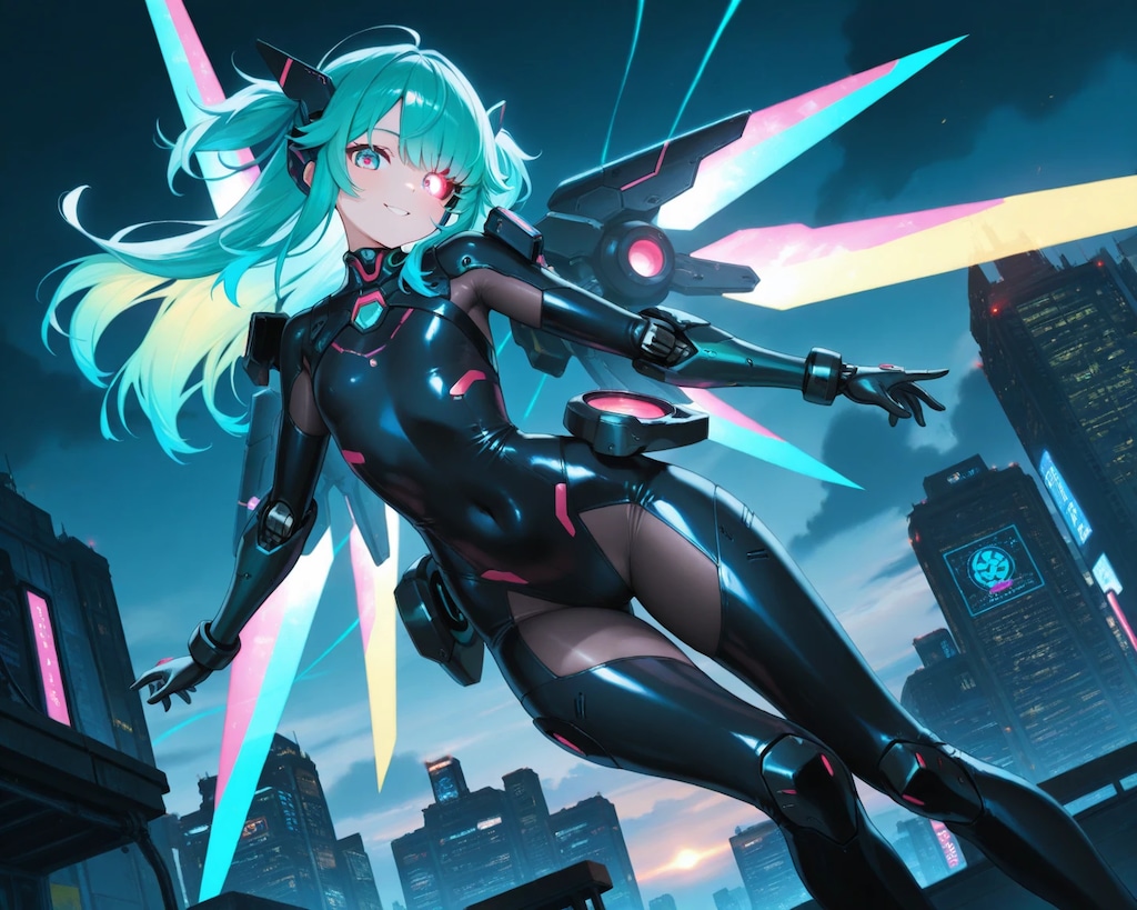 メカ娘（敵キャラ風）