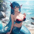 Beauty Big Boobs Mermaid. 4枚目