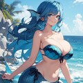Beauty Big Boobs Mermaid. 3枚目