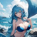 Beauty Big Boobs Mermaid. 5枚目