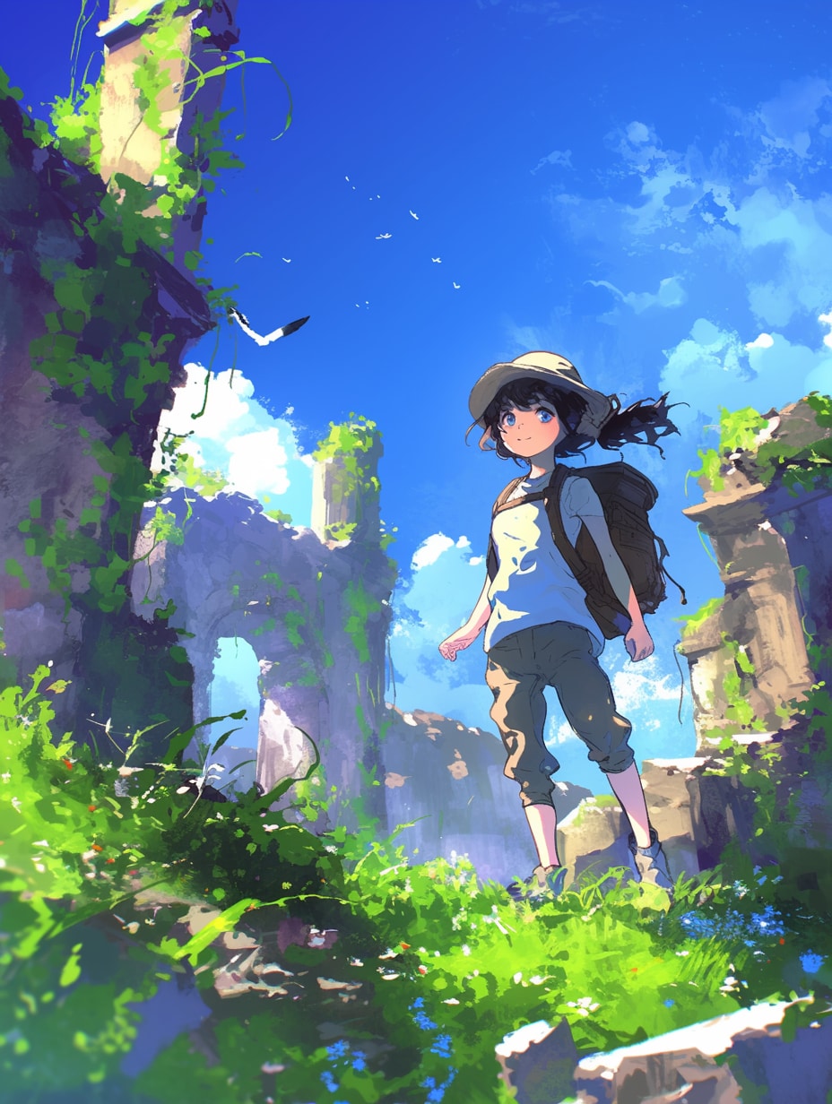 旅する少女141 | の人気AIイラスト・グラビア