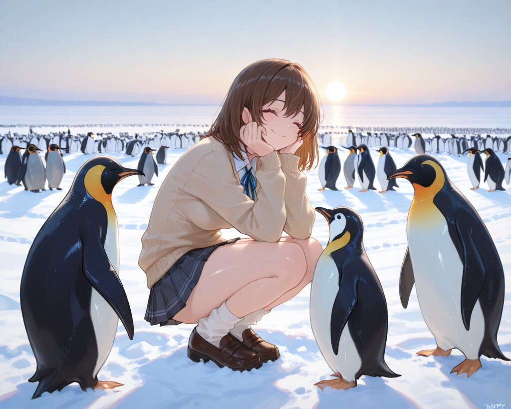 今日からこの子もお友達🐧