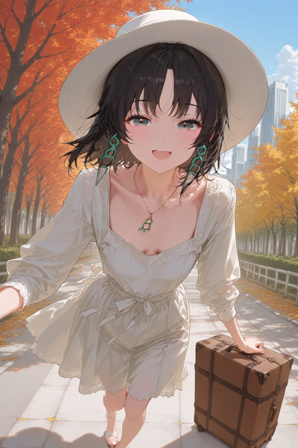 日本を旅しよう(並木道)