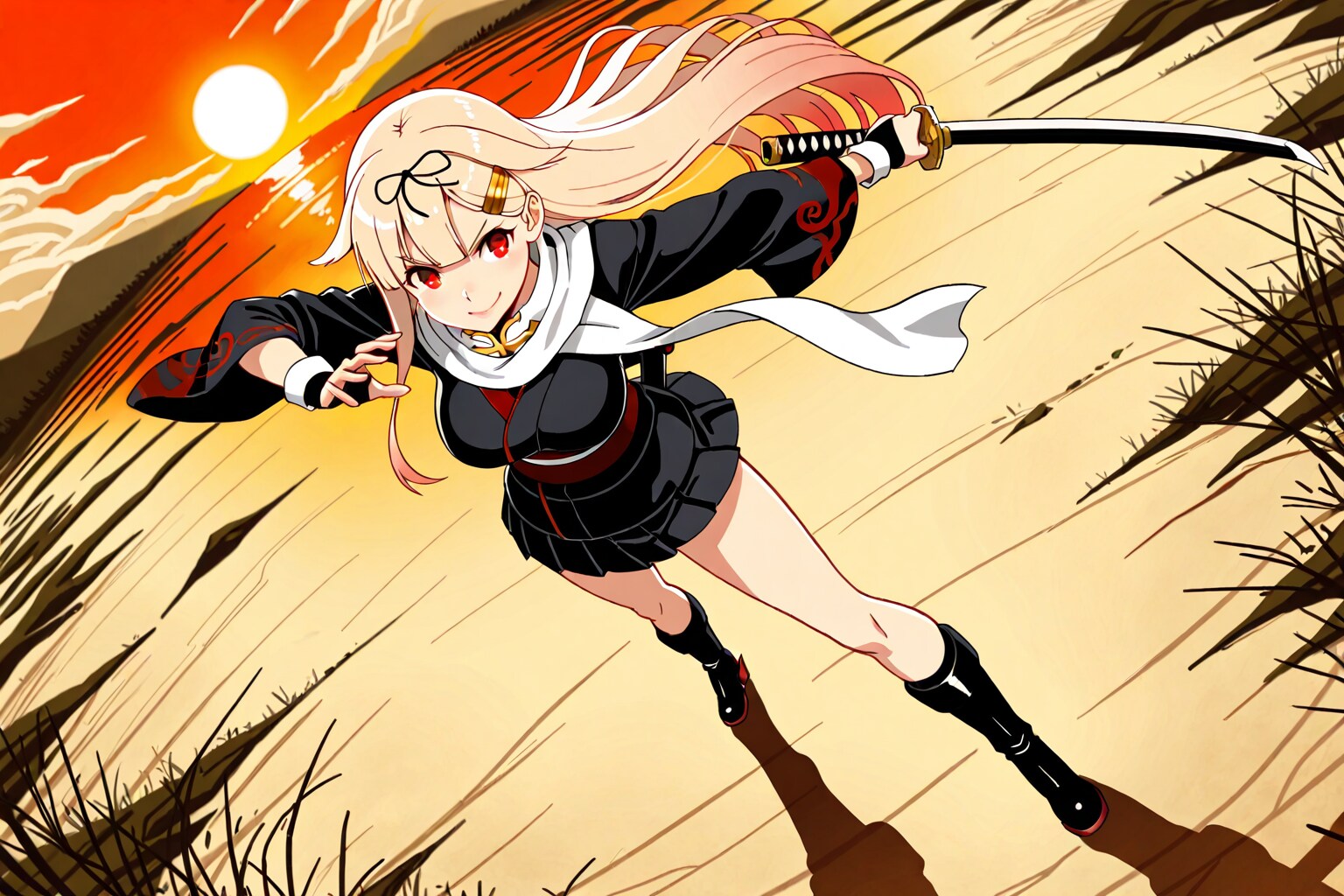 侍ガール夕立