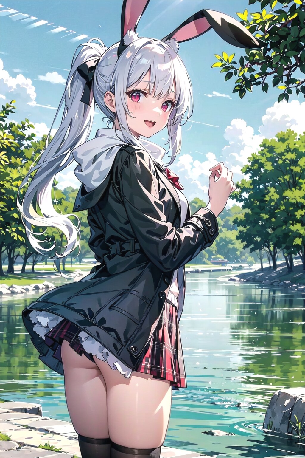 ポカポカ陽気なのです🐰🔆 | の人気AIイラスト・グラビア