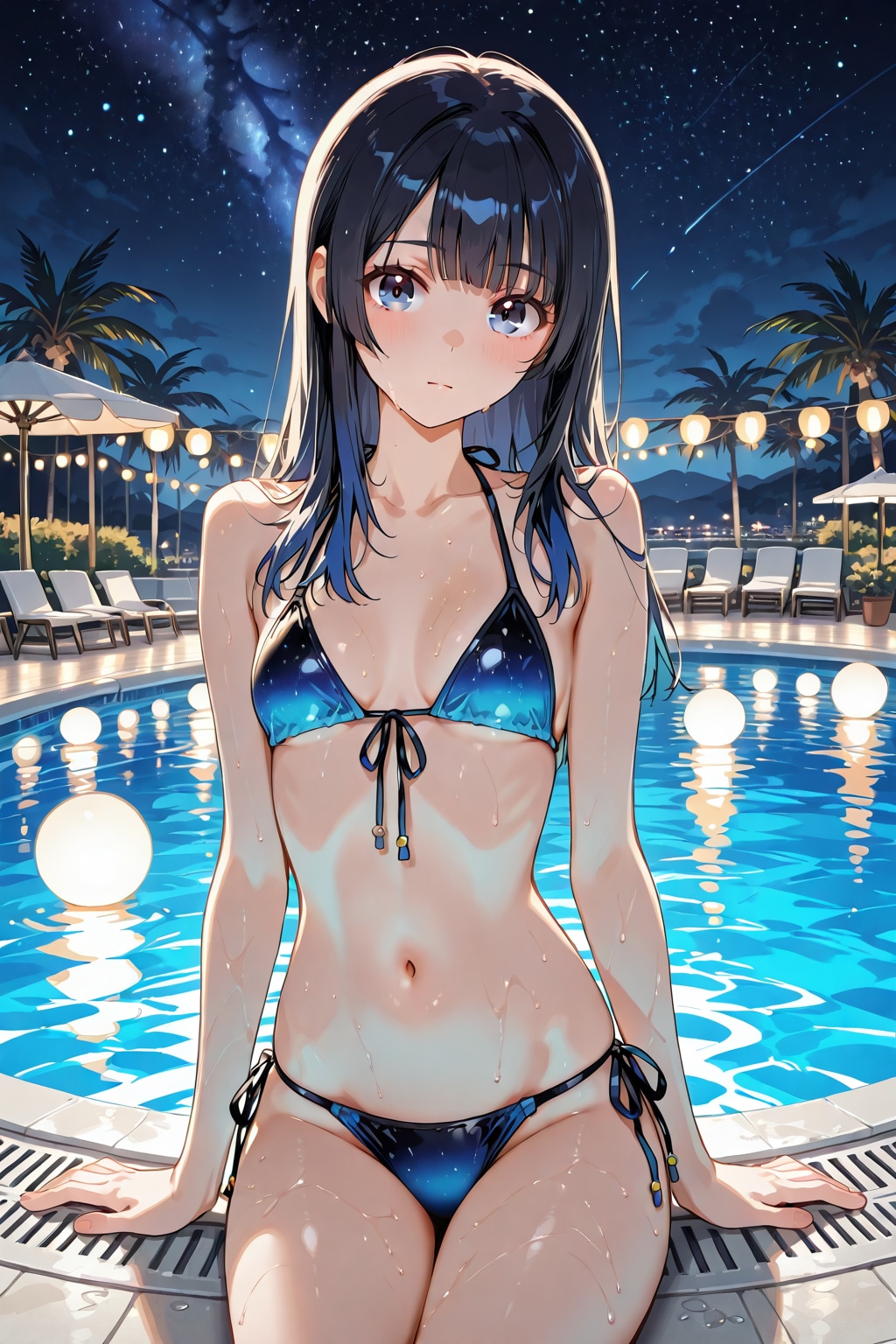 【企画：涼】ナイトプールで涼をとる②
