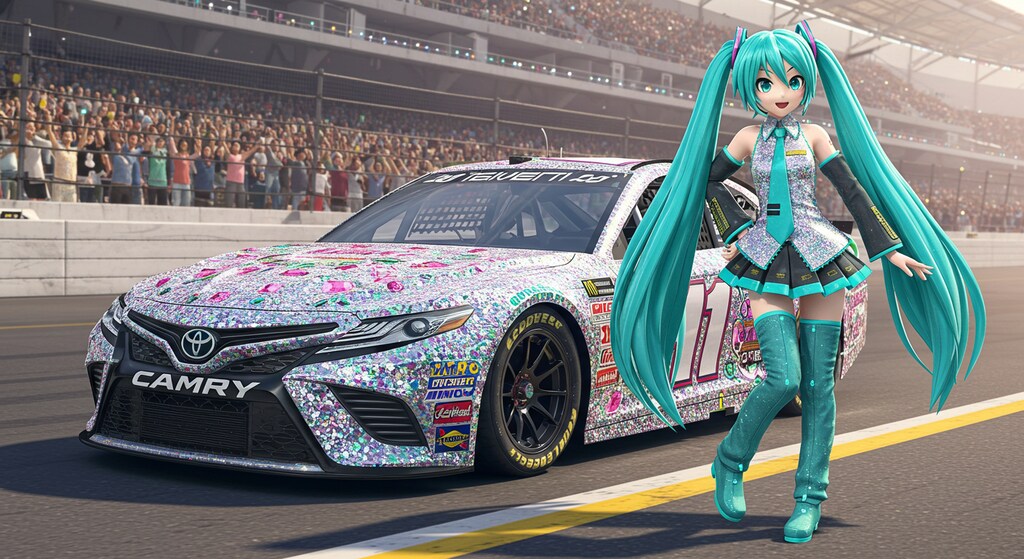 初音ミクとカムリデイトナ