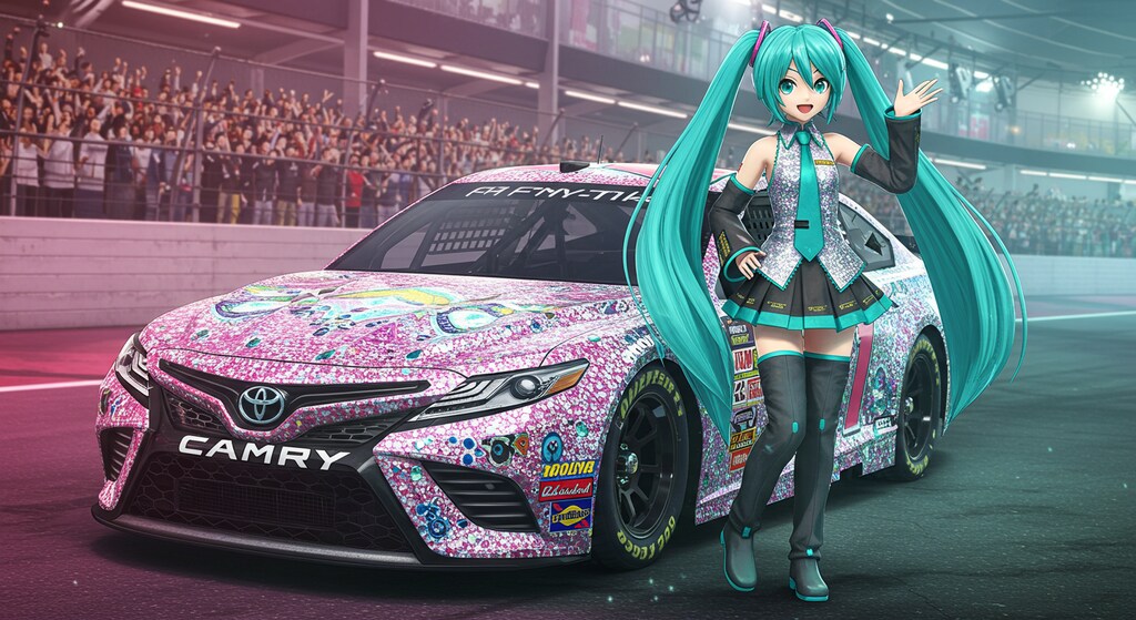 初音ミクとカムリデイトナ