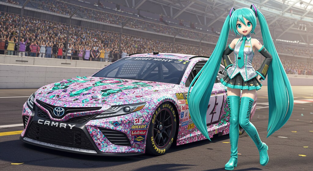 初音ミクとカムリデイトナ