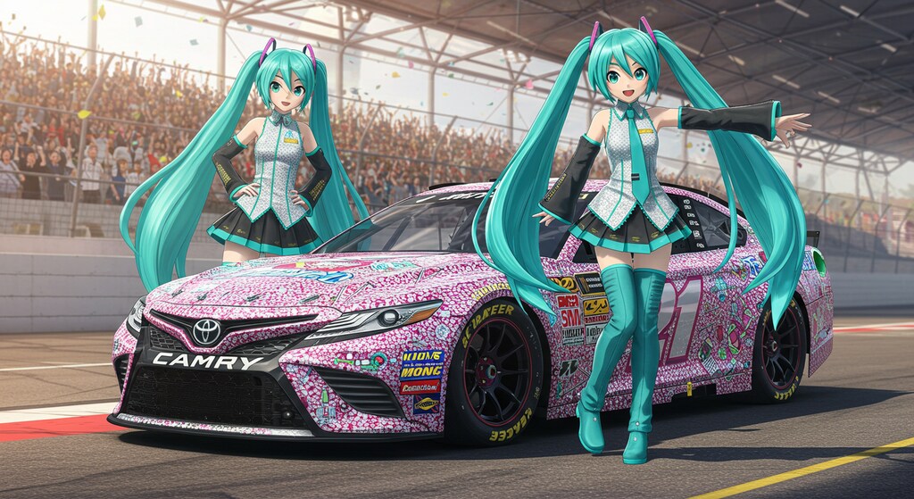 初音ミクとカムリデイトナ