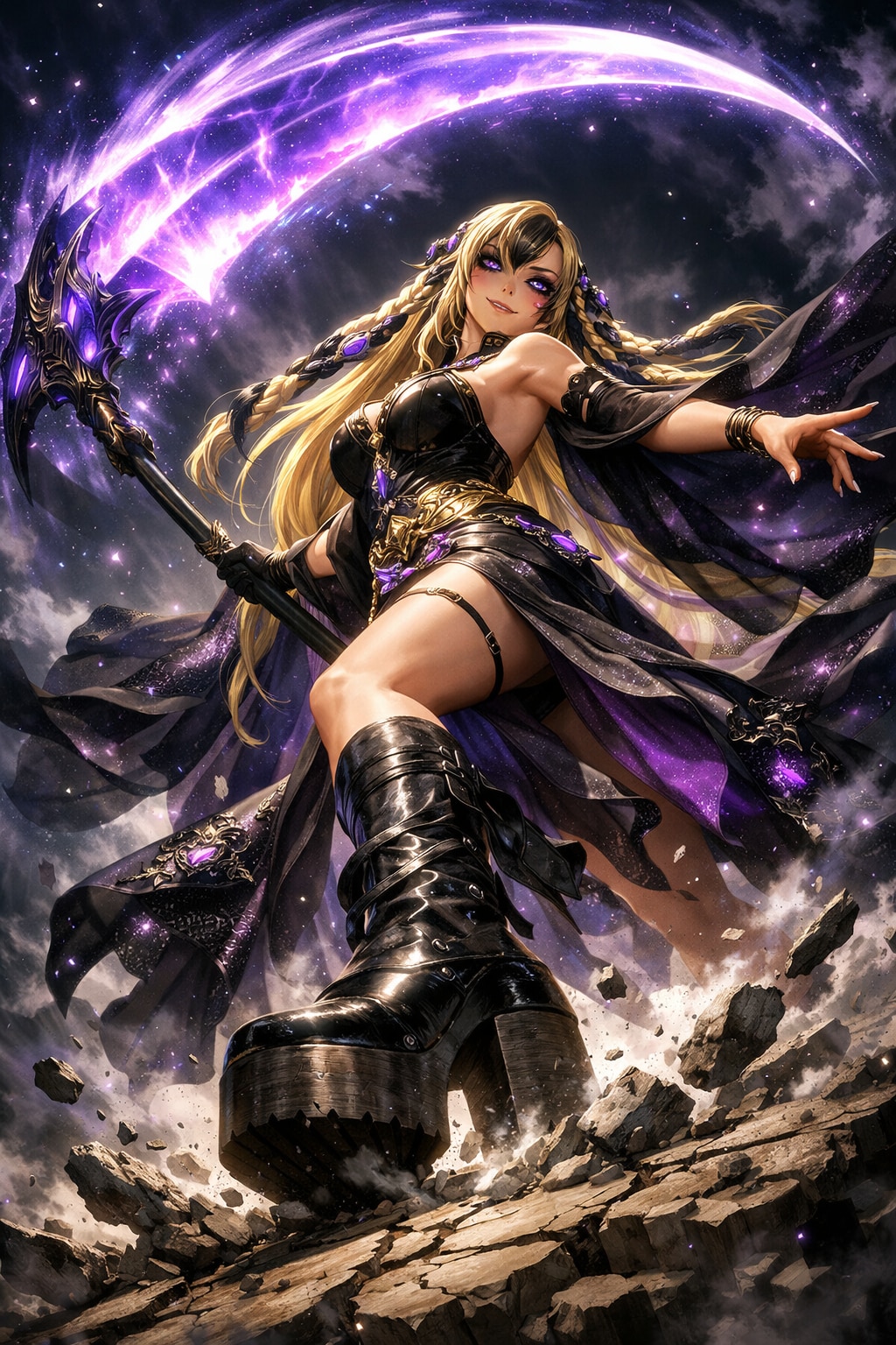 【死の女神ネクロリア（Necroria）プロフィール】 | の人気AIイラスト・グラビア