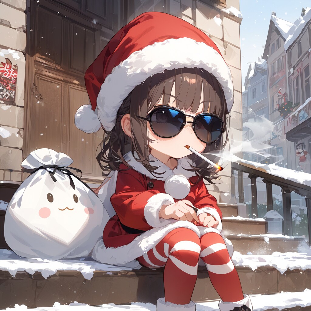 あん？プレゼントだぁ？？てめぇ～らで取りに来い！！ | の人気AIイラスト・グラビア