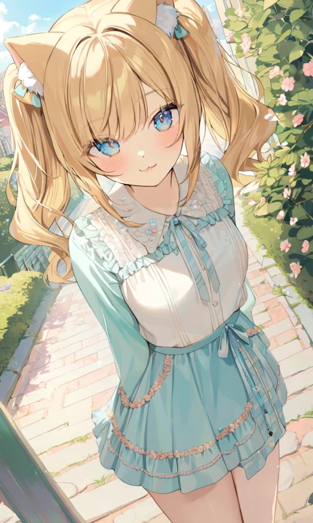 こるり「春です」まや「わかっとる」