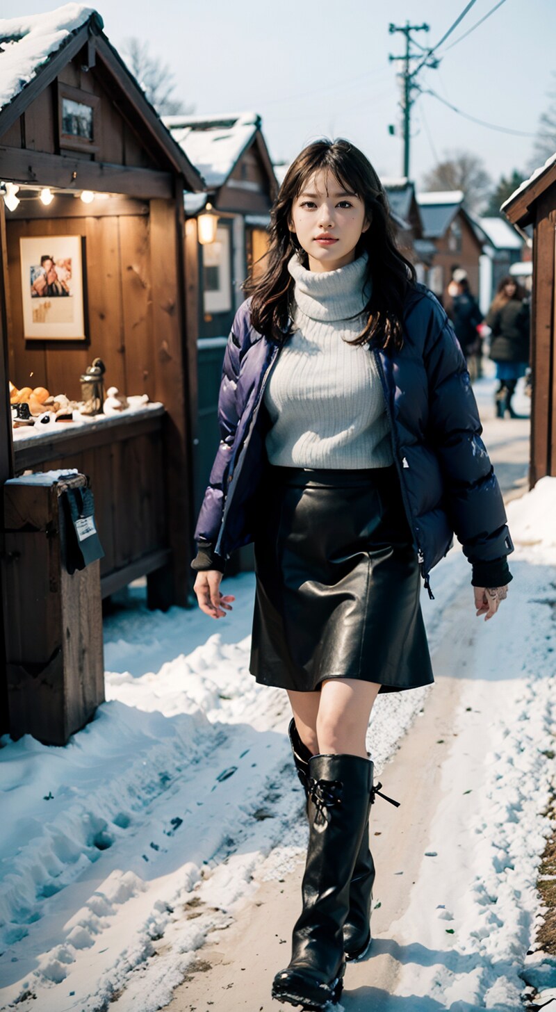 北国のお姉さん～5 | の人気AIイラスト・グラビア