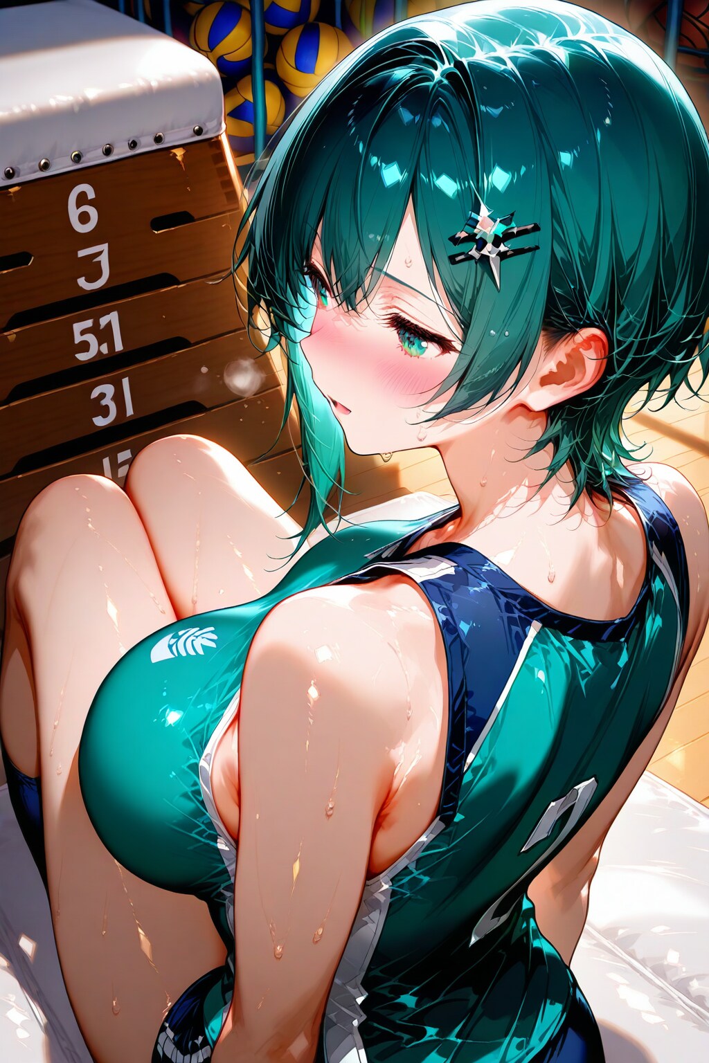 バレー部主将さん