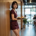 レストランのウェイトレス 9枚目