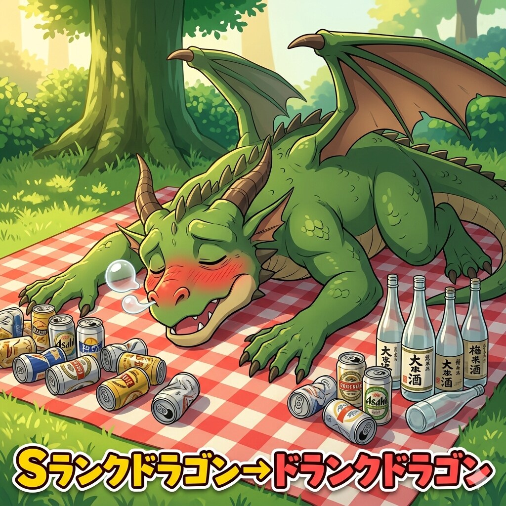 Sランク 泥酔竜