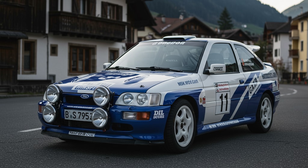 フォードエスコートラリーカー