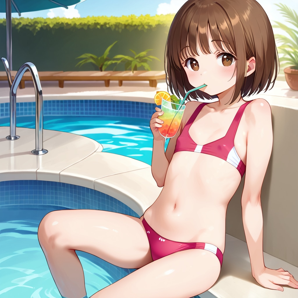 キッズスポーツビキニ