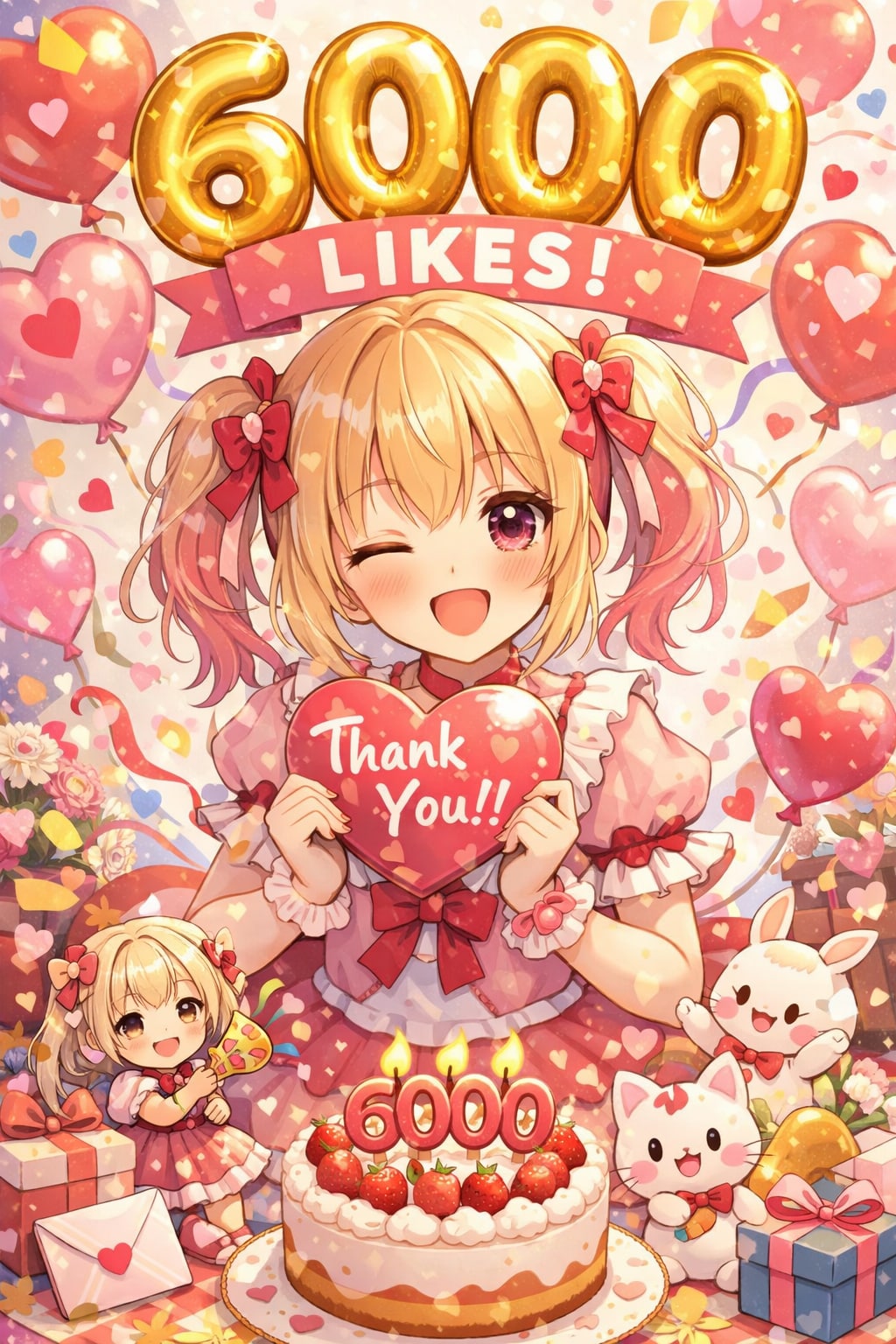 ６０００ＬＩＫＥＳ！ありがとうのきもち