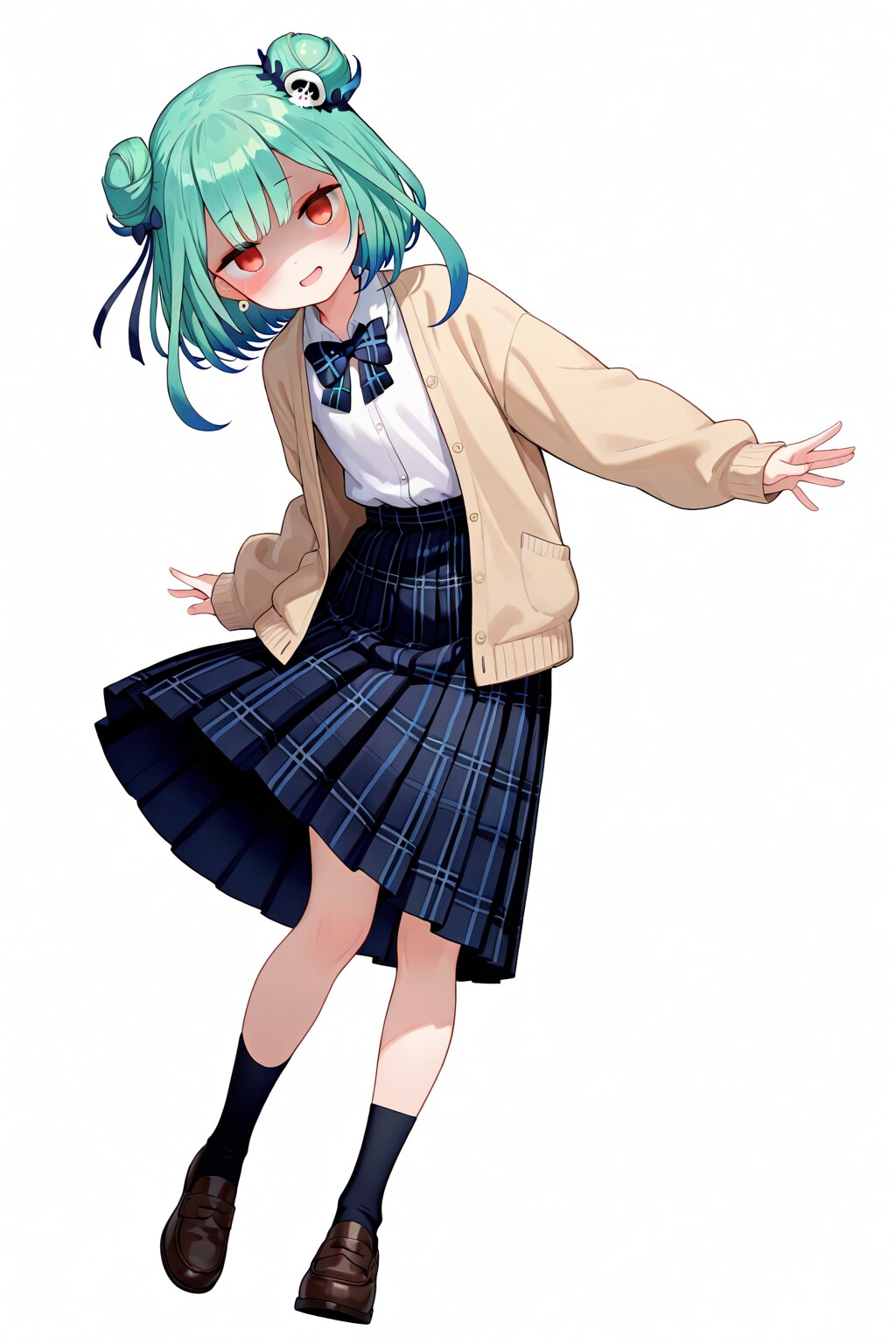 School uniform Rushia | の人気AIイラスト・グラビア