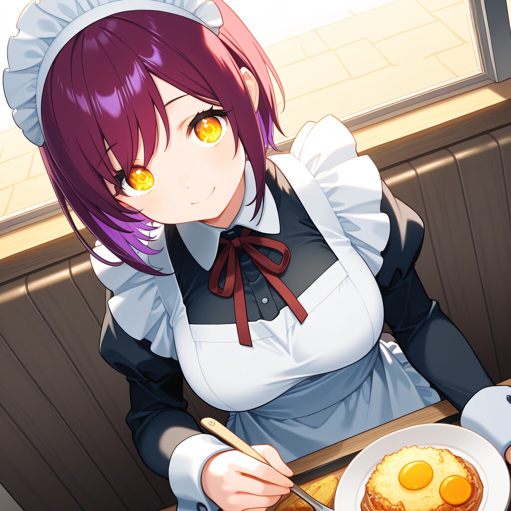 こんにちは（挨拶メイドの芽衣ちゃん）